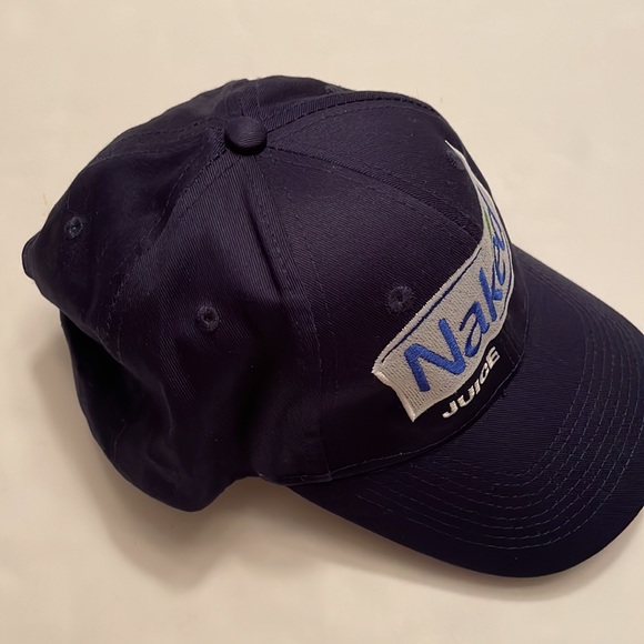 Port & Company Naked juice navy cap. Front embroidered logo, back strap - Picture 13 of 16